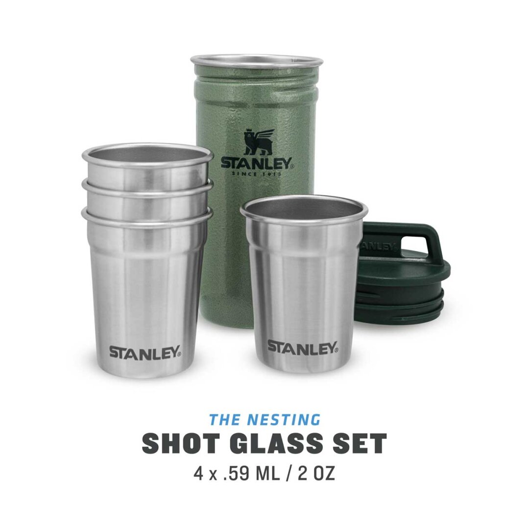 Purchase the Stanley Shot Glass Adventure Set 4 x 59 ml green by